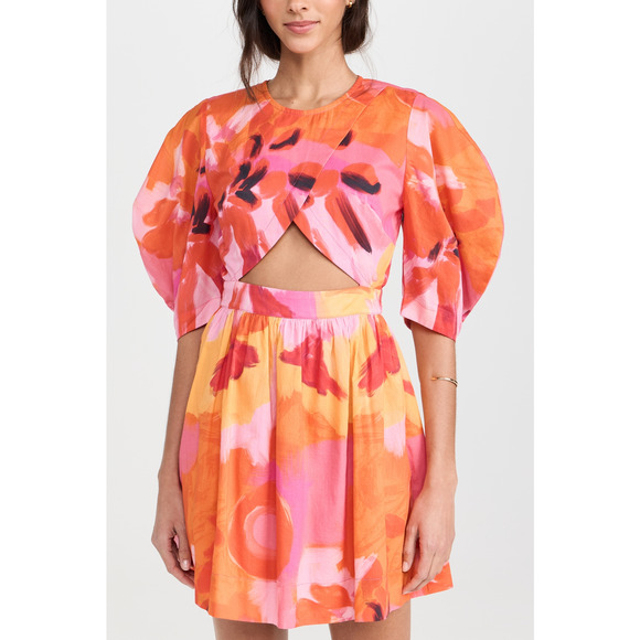 De Loreta 'Candelaria' Orange Dress Size XS - Picture 1 of 5